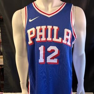 New mens large authentic Nike Philadelphia 76ers Icon Edition basketball jersey